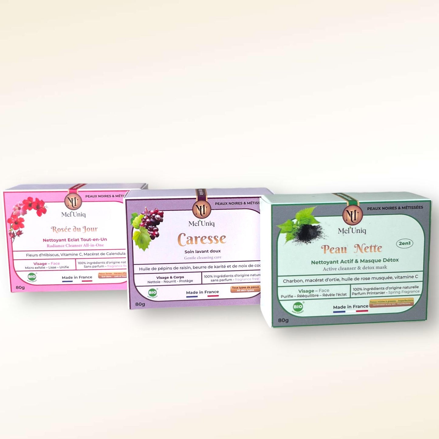 3 Essentiels de Soins Visage