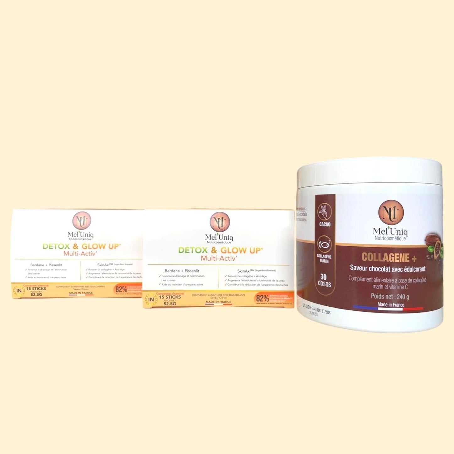 produits composant le duo Eclat Jeunesse